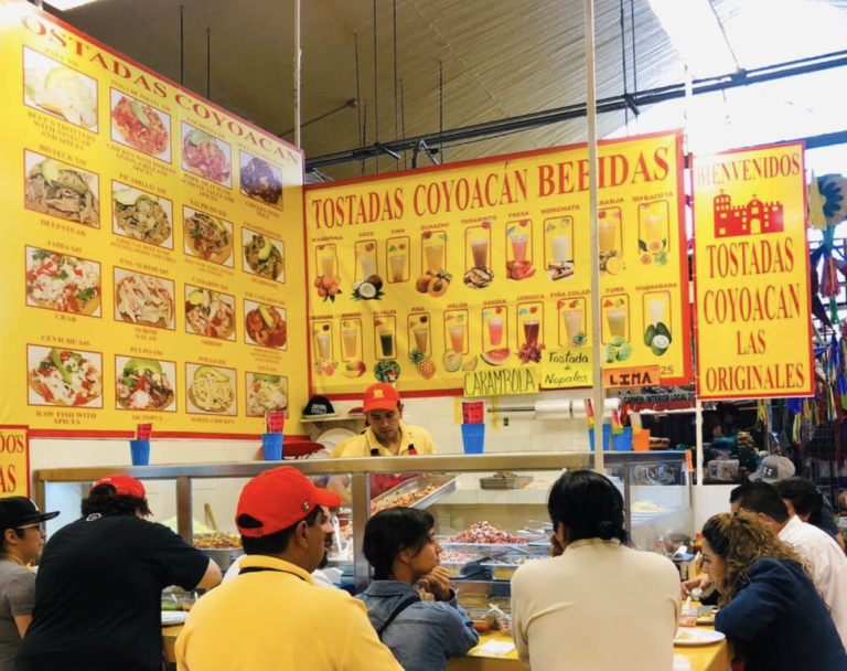 Tostadas Mercado Coyoacán