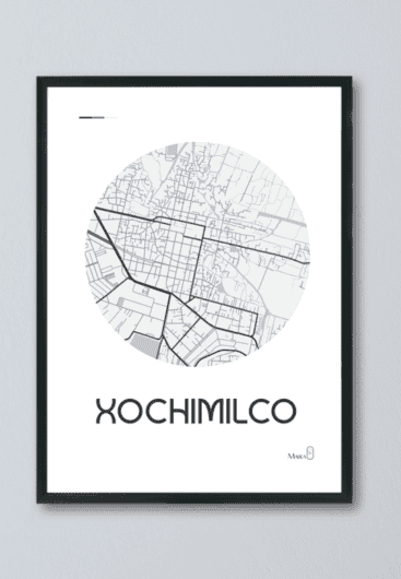 Xochimilco Blanco y Negro
