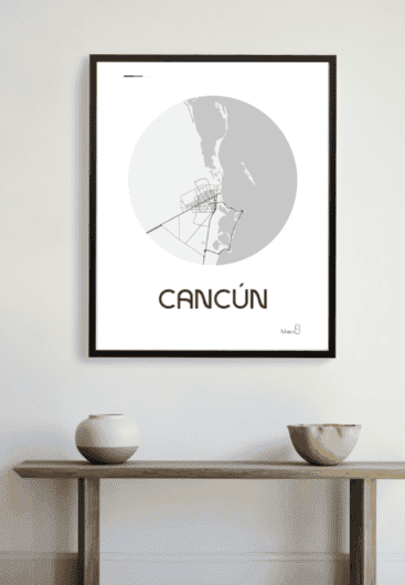 Cancún Blanco y Negro