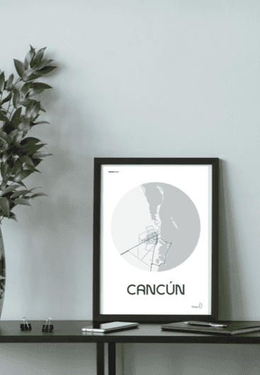 Cancún Blanco y Negro