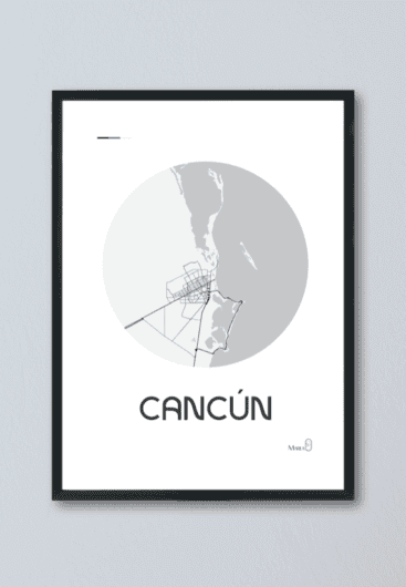 Cancún Blanco y Negro